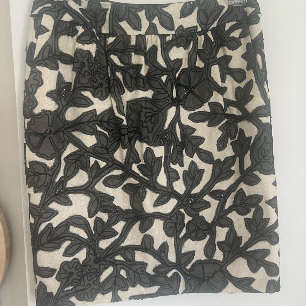 Cynthia Steffe Embroidered Skirt